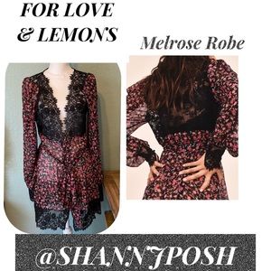 FOR LOVE & LEMONS MELROSE ROBE